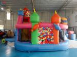 Manufacturer Inflatable Combos Happy Easter Candy Inflatable Bounce House Castle