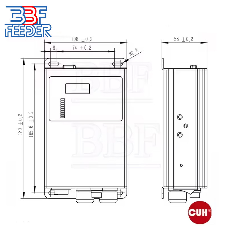 ISO SDVC20-L(10A) Vibro Feeder Controller 440V For Vibratory Bowl Feeder