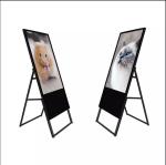 43 Inch Foods Menu Display Portable Advertising Display Digital Signage Kiosk