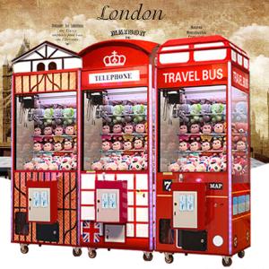 China 1 Player Coin Operated Crane Game Machine / Gift Vending Toy Claw Machine wholesale