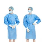 PP PE Disposable Dental Gowns With Elastic Cuff