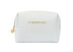 PU Leather Material Travel Cosmetic Bags Promotional Good Stain Resistance