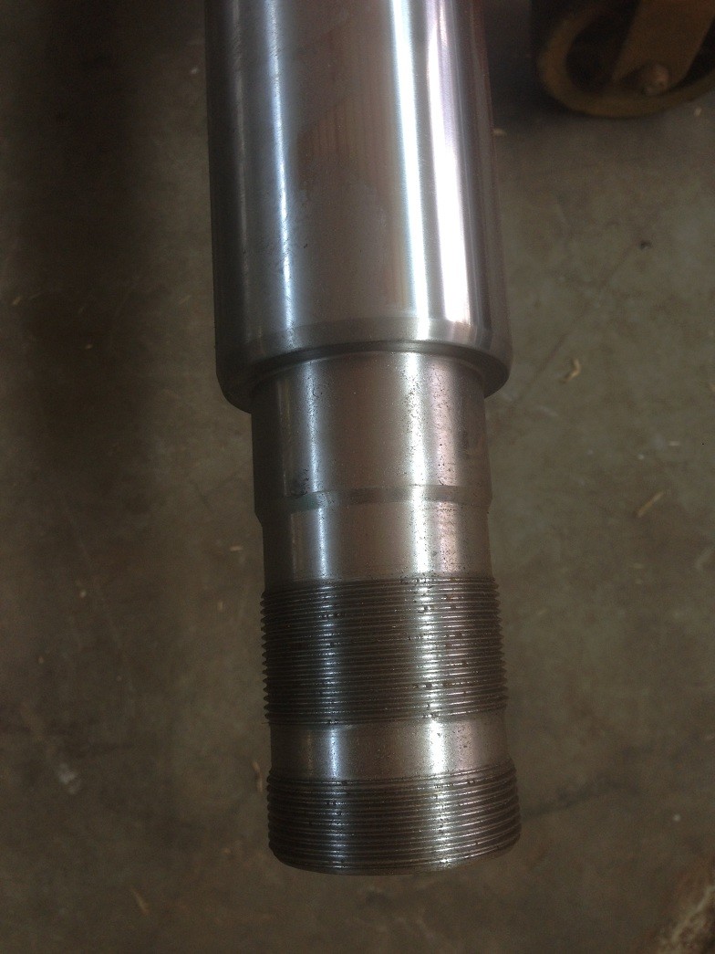 cat E200B bucket hydraulic cylinder rod, hydraulic cylinder repair