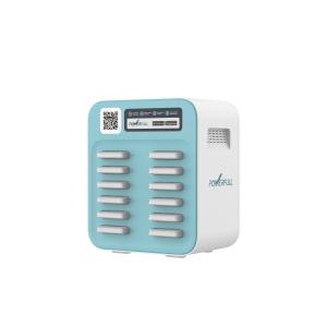 China HaoYue Shared Rental Power Bank Kiosk 5000MAh*6 GPS Positioning wholesale