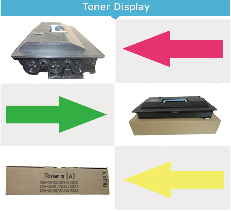 Km2530 Copier Kyocera Taskalfa Toner Black Kyocera Mita Toner TK3031