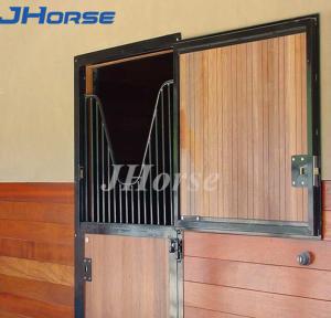 China Low Price High Quality Oil Carbonized Bamboo Horse Stables Stall wholesale