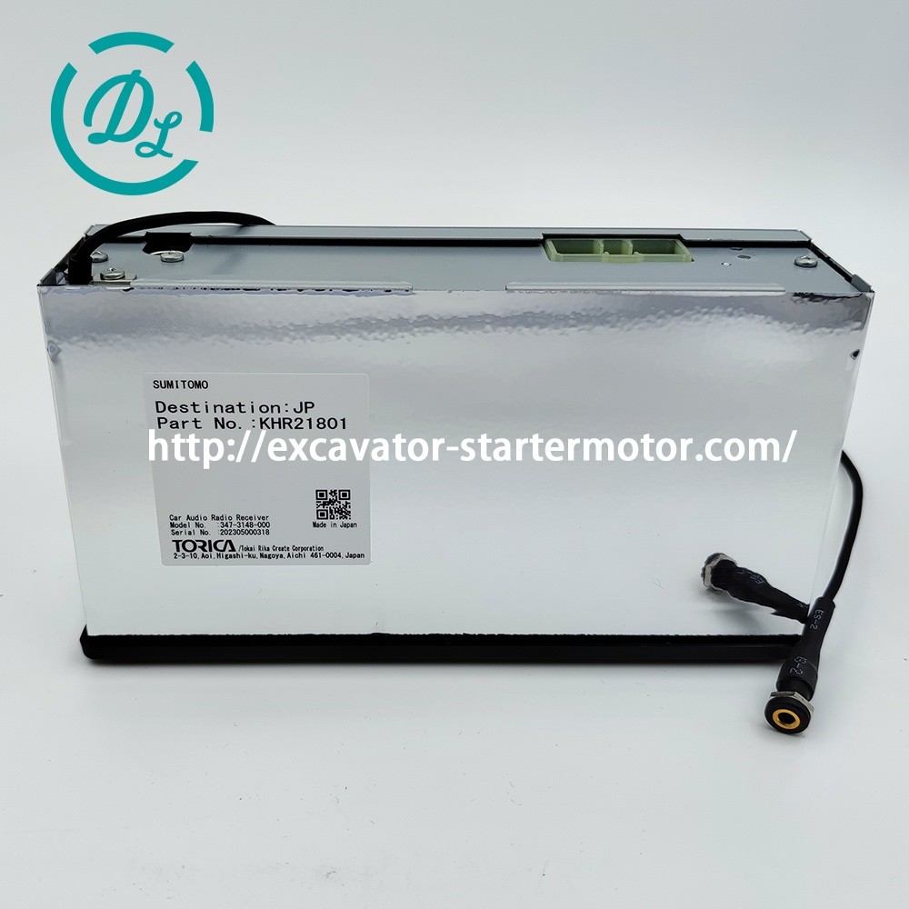 347-3148-000 KHR21801 Radio Receiver Excavator Spare Parts SH125X-3B