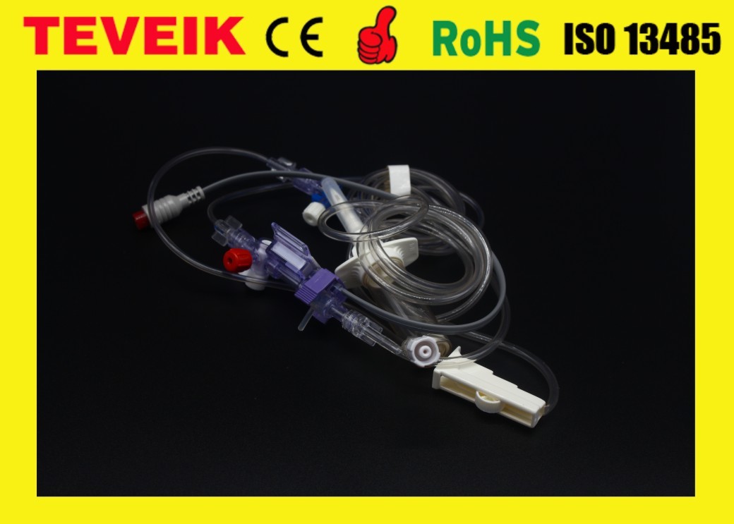 Medical ibp transducer Disposable IBP Transducer for b braun/HP with Single channel kit