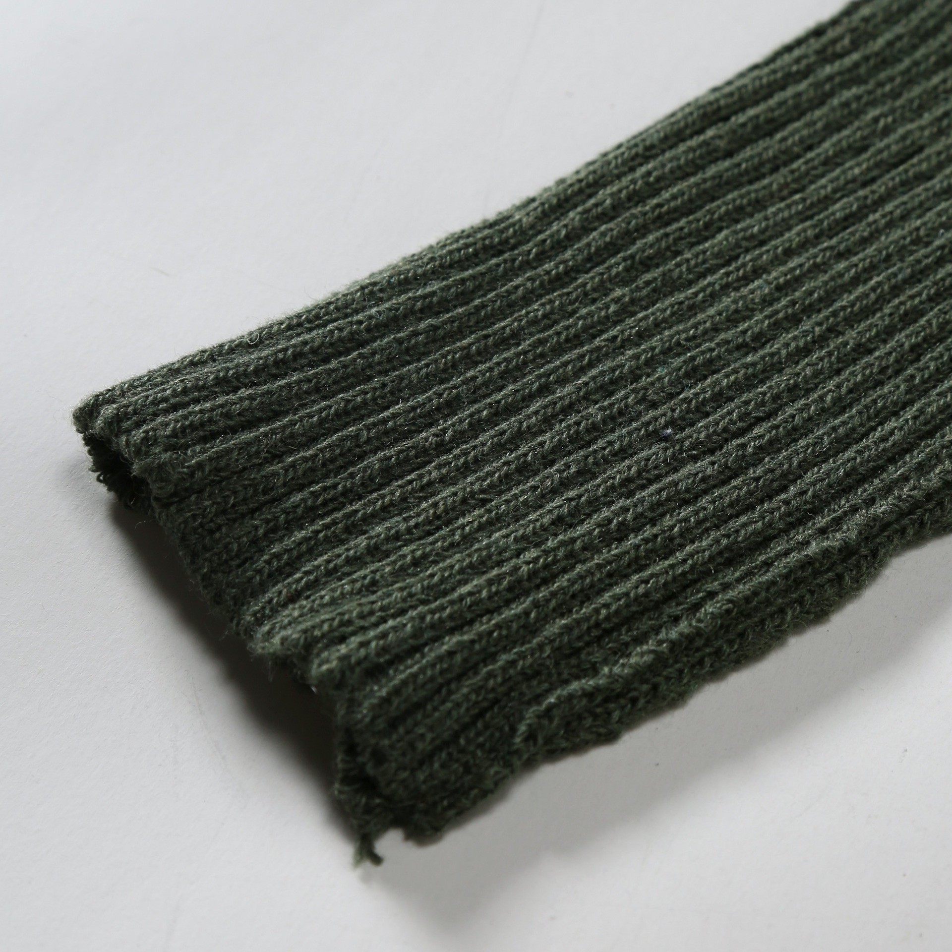Men Olive Green Knitted Autumn Winter Keep Warm Thickness Combat Sweater Outdoor Tactical Pullover