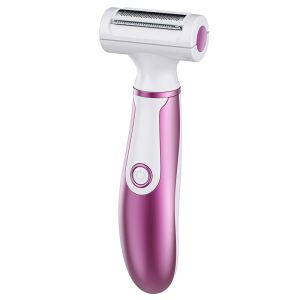 China Rose Pink Gentle Foam Razor Electric For Women wholesale