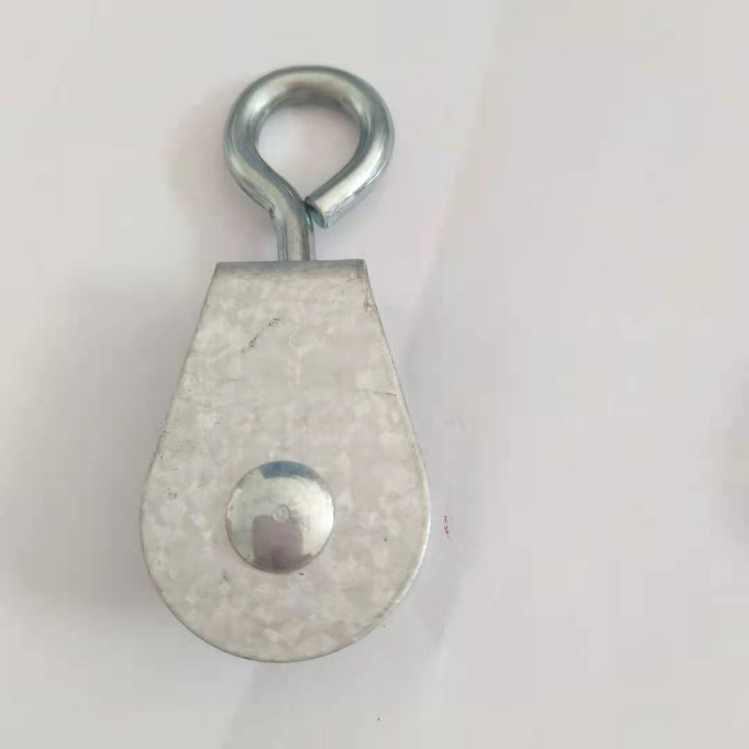 Nylon 4.5cm Plastic Rope Pulley For Poultry Chicken House Drinking System