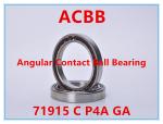 71915 C P4A GA Angular Contact Ball Bearing