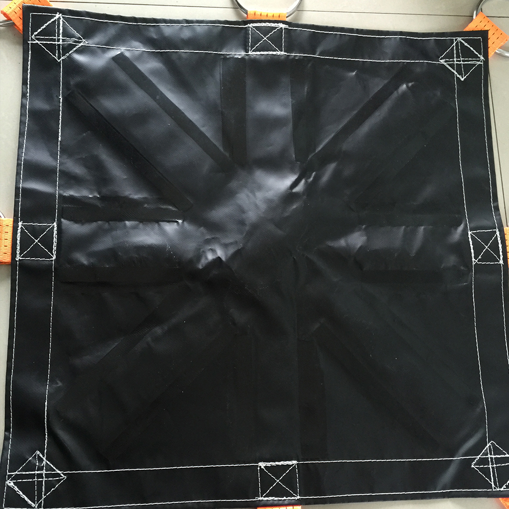Ice Tarpaulin Canvas Construction Heavy Duty PVC Removal Snow Lifting Tarp
