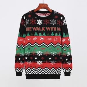 China Fashion Christmas Ugly Sweater Snowflake Pullover Apparel Winter wholesale