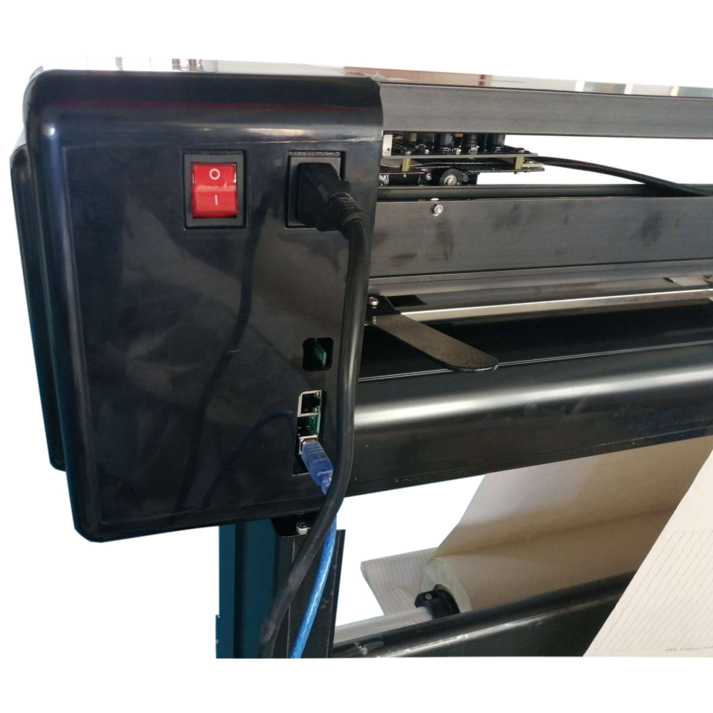 KAEMI H1 Inkjet Plotter Paper Dual Head Fast Printing 1650mm to 2450mm Printing Size