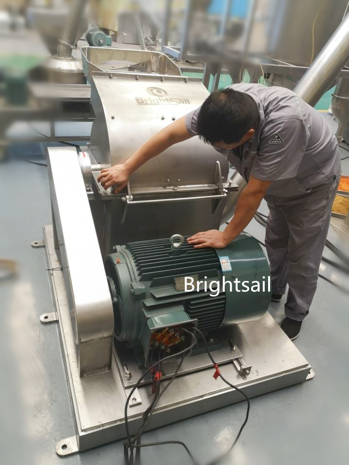 Inorganic Salt Grinding Machine Powder Making Machine food salt grinding Mill from Brightsail