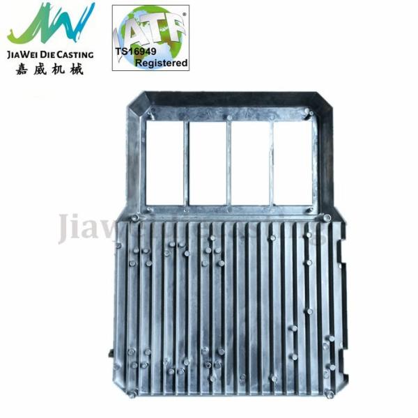 Aluminium Die Casting Light Housing Shot Blasting / Powder Coating Finish