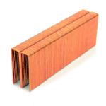 Yellow 16 Gauge Crown Staples Glued N19 45mm Staples Heavy Duty 7/16 Inch Crown
