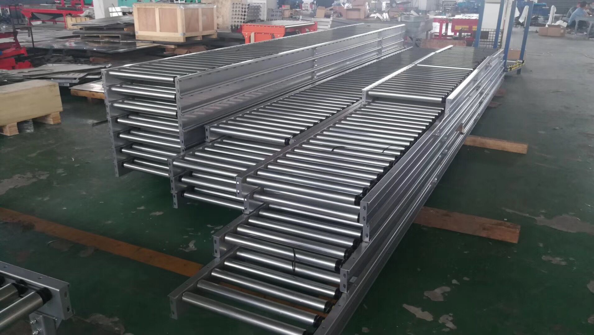 Dynamic Braking Mdr Motorized Roller Conveyor