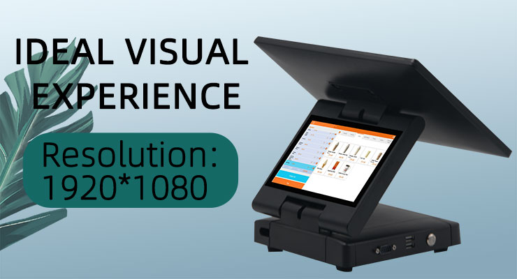 Android Touch POS All in One Cashier System with Optional External Thermal Printer