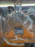 500ml 700ml Round Shape Clear Glass Wine Bottle for Beverage Whisky Rum Tequila