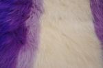 fade color 150cm Long Hair Faux Fur，Create warm and luxurious winter fashion