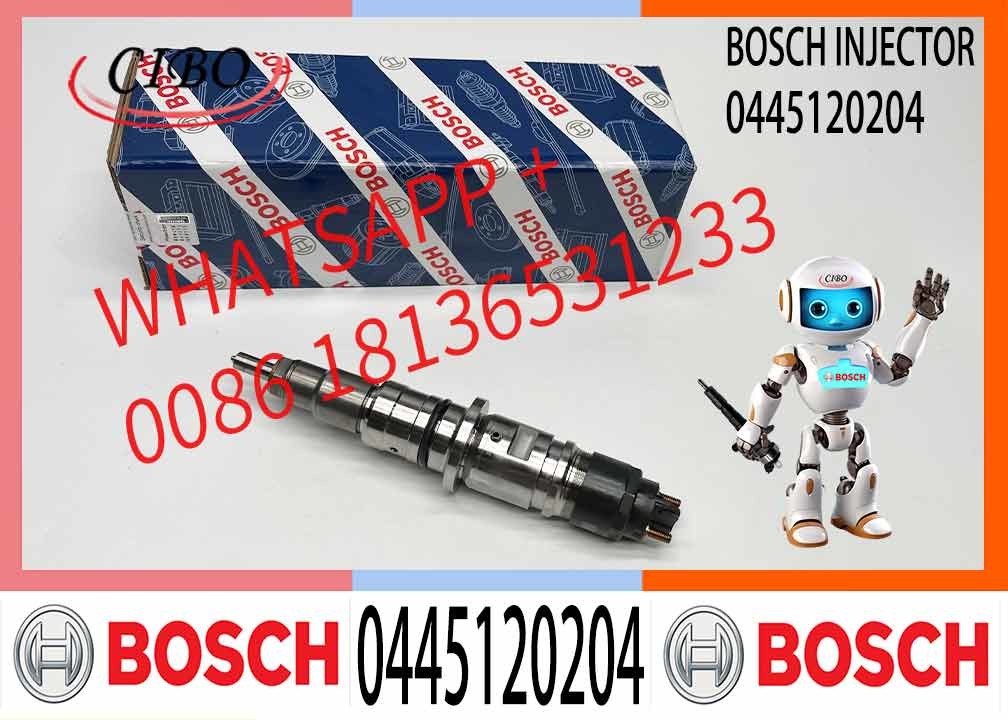 Diesel Fuel Injector 0445120161 0445120204 For Engine QSB4.5 QSB6.7 ISBe ISDe