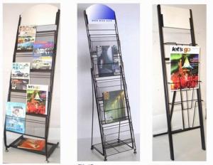 China Metal Display Stand for Newspaper/ Magazine/ Book wholesale
