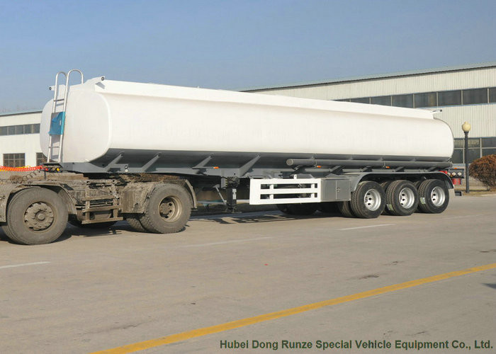 50 -55Cbm 3 Axle Stainless Steel Tanker Semi Trailer  oil, diesel, gasoline, kerosene 50KL - 55K Liter