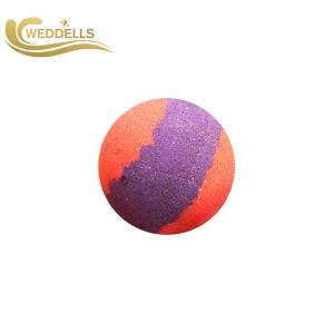 China Handmade Skin Moisturizing Jewelry Bath Bombs Round Shape Flower Fragrance wholesale