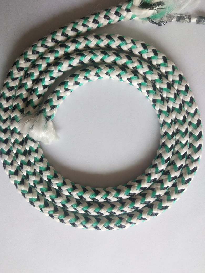 Braided Lead Core Rope 50LBS Triple Color 16 Strands