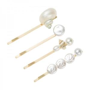 China NATURAL STONE SHELL HAIRPIN wholesale