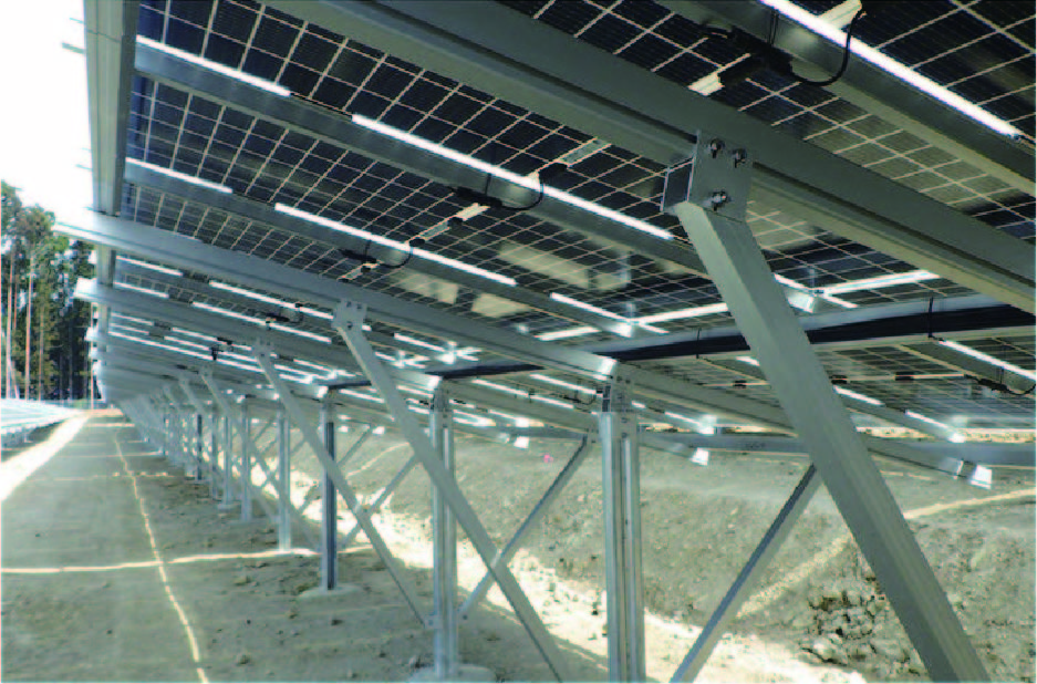 Solar Power PV Module Mounting Structure Brackets Kit Hot dip galvanizing