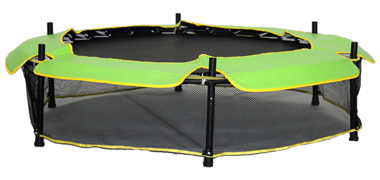 Indoor Fitness Jumping Bed Trampoline for Kids and Adults 1.4*1.4*1.65 M or OEM Size