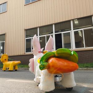 350W Electric Animatronic Dinosaur Ride with Remote Control