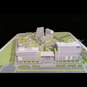China HUAYI 1/300 Architect Model Makers Landscape Industrial Park wholesale