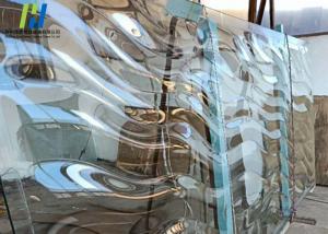 China Textured Decorative Architectural Glass Curved Flat Decorative Glass Panels wholesale