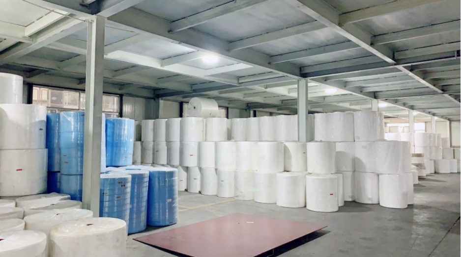 PE Film Backsheet Fluff Pulp SAP High Absorption Disposable Underpads