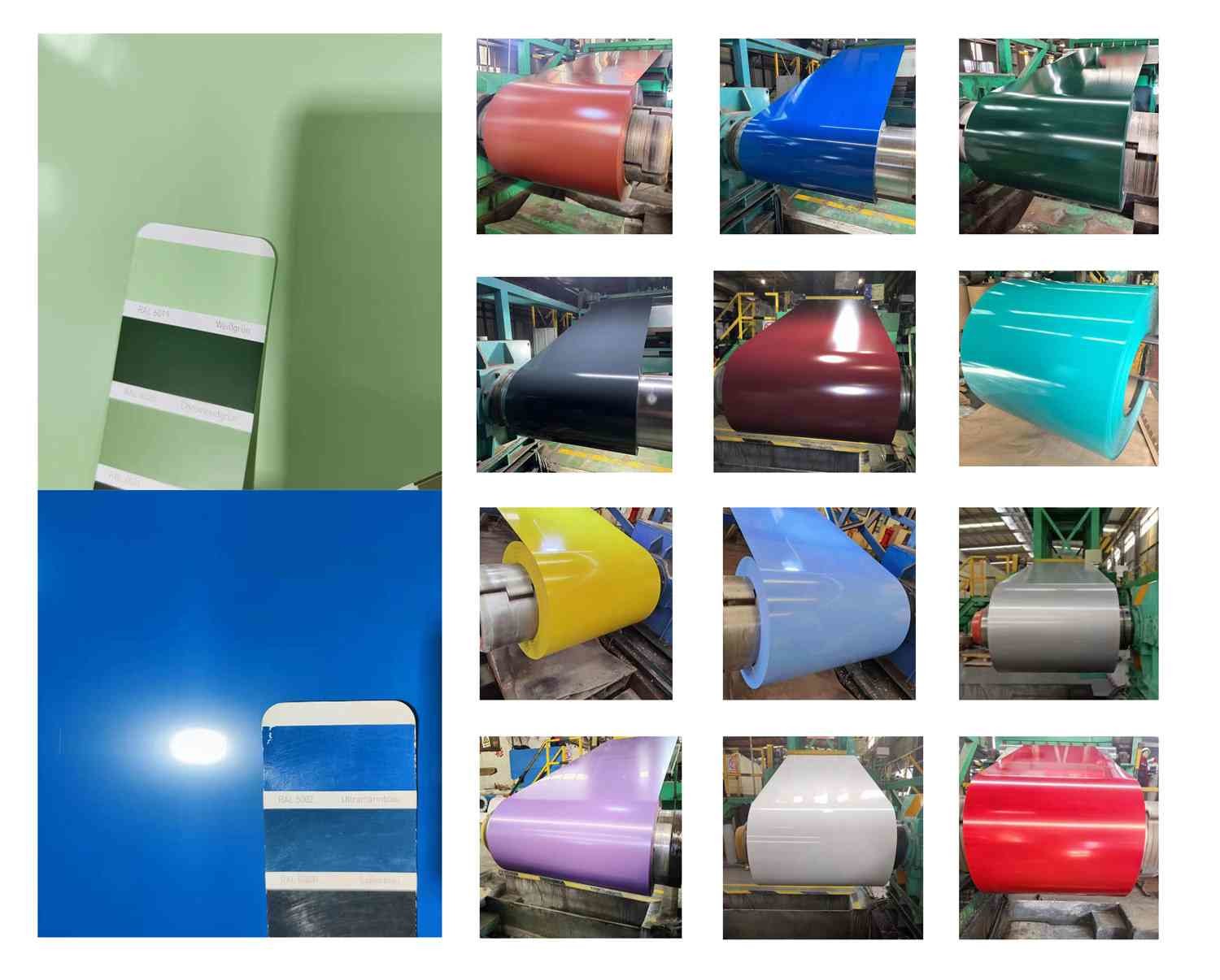 0.5*1220mm Paint Color Coated Steel Zinc Coil Ppgi Strip Pre-painted Steel