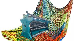 China Interception Net Ocean Rashel Fishing Net Machine 200-560rpm Speed wholesale