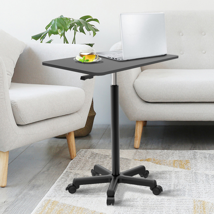 Mail Packing Eco-Friendly Partical Board Office Desk with Pneumatic Height Adjustment