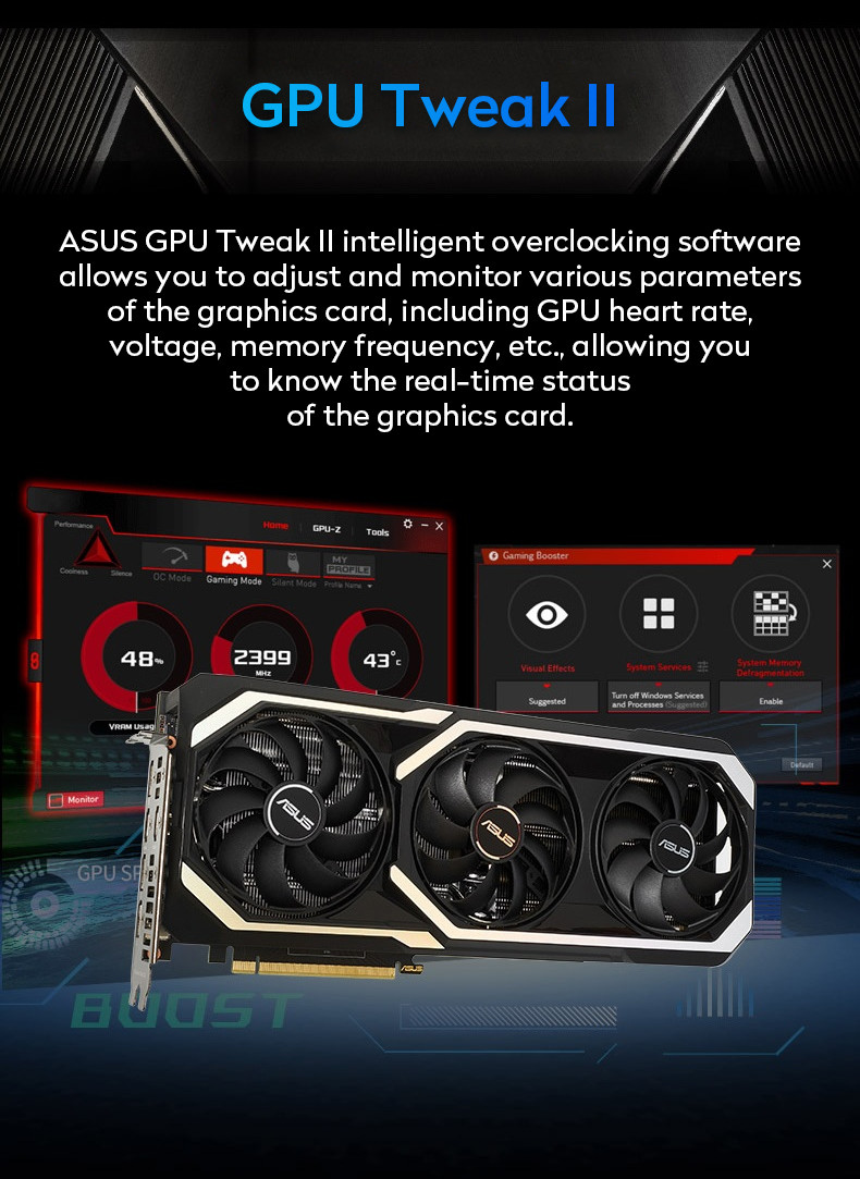 PCI Express 4.0 Computer Gaming Graphics Card RTX3060TI O8G LHR Version RTX3060Ti-O8G-GAMING