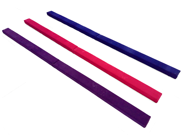 Suede Woody Balance Beam for Children 2019 Design High Flexibility