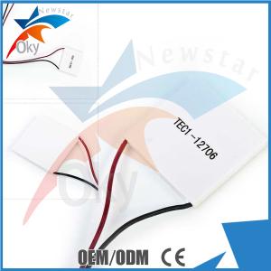 China 12V 60W TEC1-12706 Heatsink Thermoelectric Cooler Peltier Cooling Plate Module wholesale