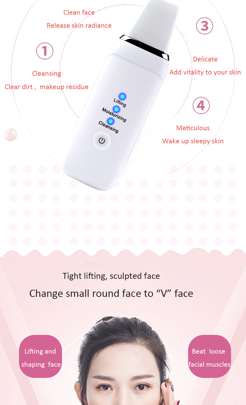 Ultrasonic Facial Scrubber Machine