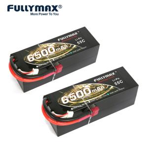 China 4S Lipo Battery 14.8v 55C 6500mAh Hobby Deans T Plug Rc Model Battery wholesale