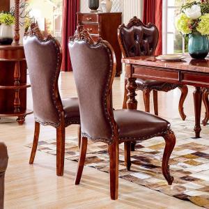 China American Style Antique Wooden Dining Room Chairs wholesale