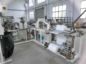 China Maternity Sanitary Pads Packing Machine , Ladies Sanitary Towels Wrapping Machine wholesale