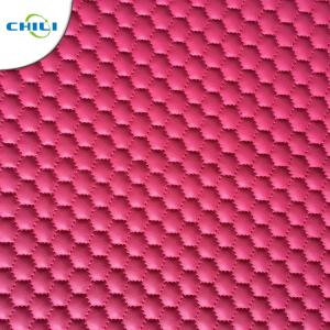 China factory suppliers pu embroidered shoe leather wholesale