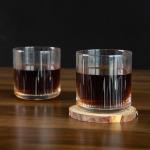 230ml 270ml Crystal Whiskey Drinking Glasses Engraved OEM